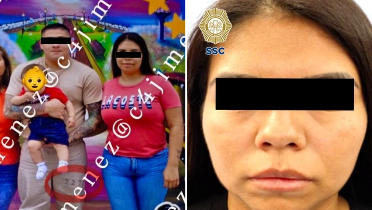 Verónica Morales, alias 'La Jefa', llevó al nieto de 'El Ojos' al penal para celebrar a 'El Felipillo' por el Día del Padre. | @c4jimenez y SSC