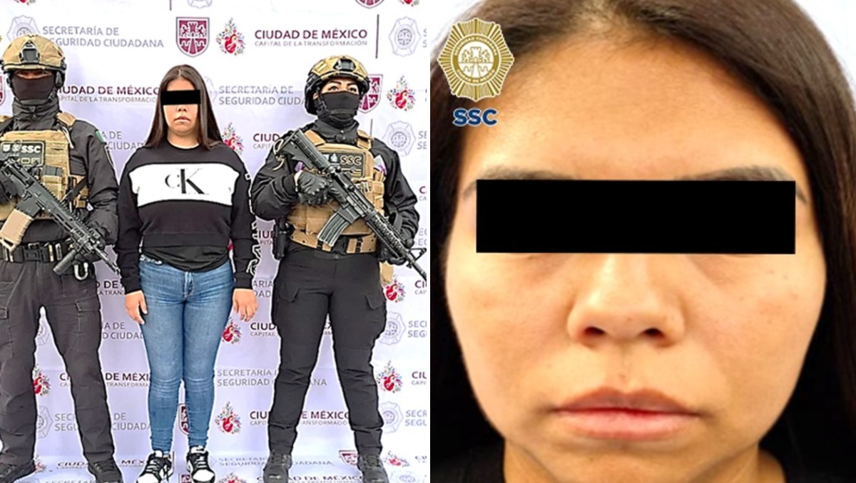 Verónica Morales Soto, 'La Jefa' o 'Verito', fue detenida. Es pareja del 'Felipillo' del Cártel de Tláhuac. | Especial