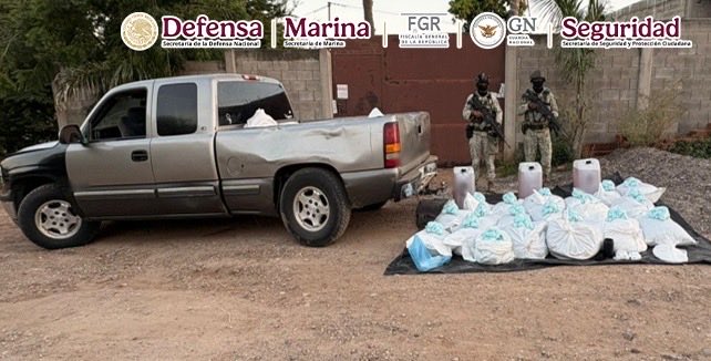Aseguran 211 mil pastillas de fentanilo en Culiacán. | Omar García Harfuch