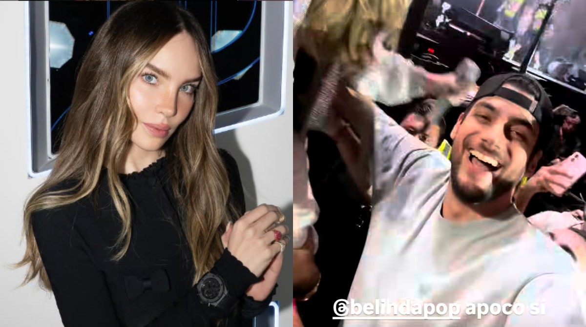 Así fue el momento en el que Belinda ve a un chico guapo en el público