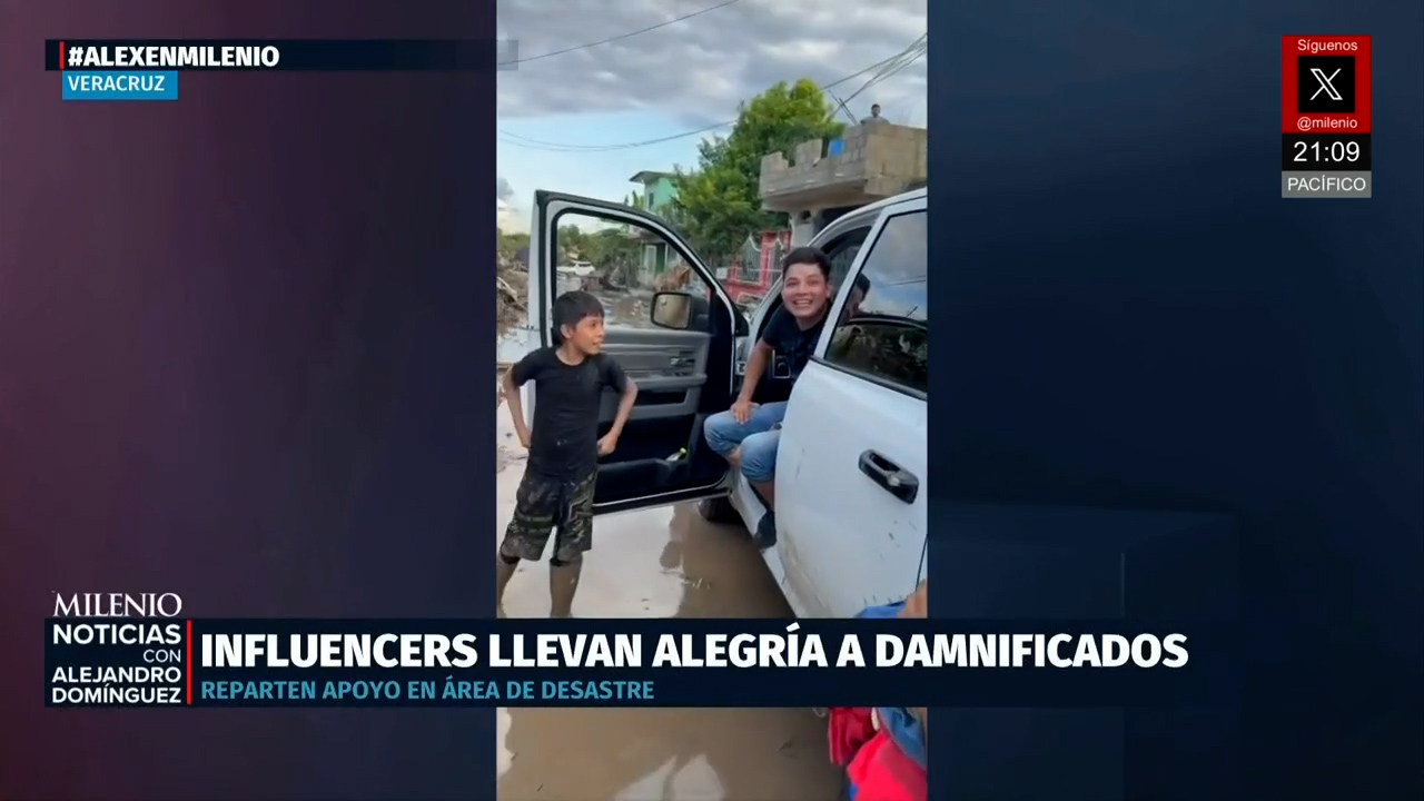 Creadores de contenido denuncian abandono de autoridades en Poza Rica tras inundaciones