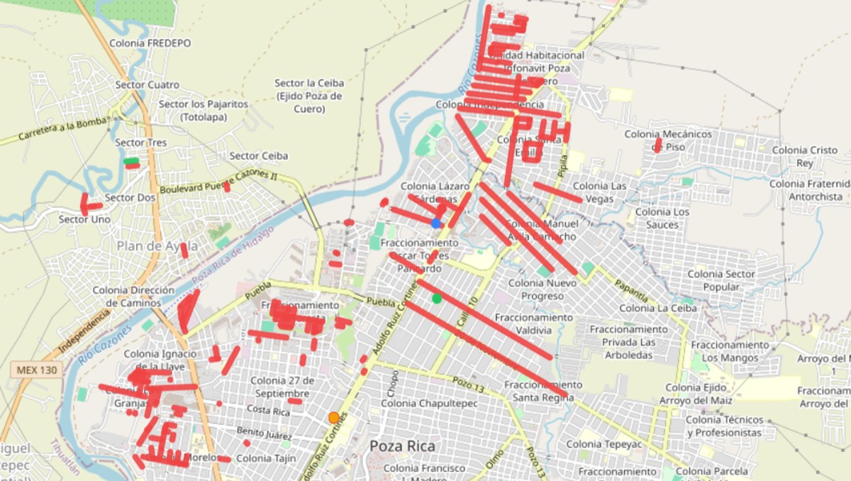 Crean app para reportar calles inundadas en Veracruz en tiempo real