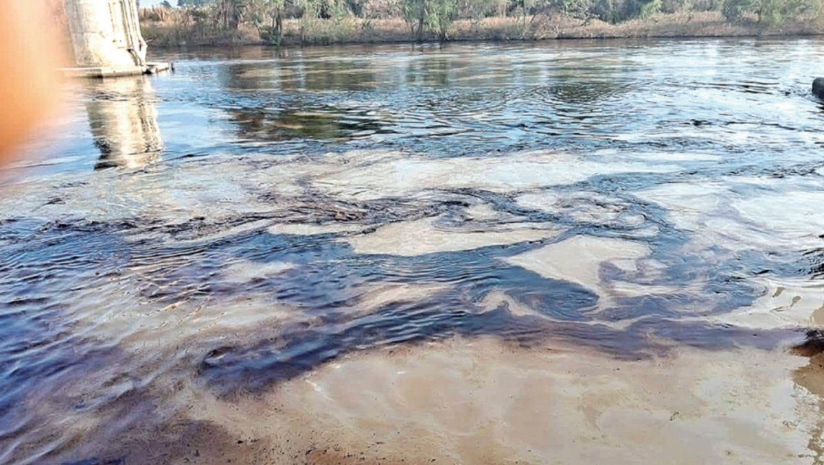 Derrames de petróleo se suman a la inundación en el norte de Veracruz