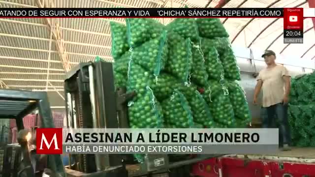 Ejecutan a Bernardo Bravo, líder limonero en Michoacán | Jaime Núñez, 20 de octubre de 2025