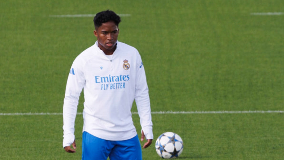 Endrick habría pedido su salida del Real Madrid para el mercado de invierno (EFE)