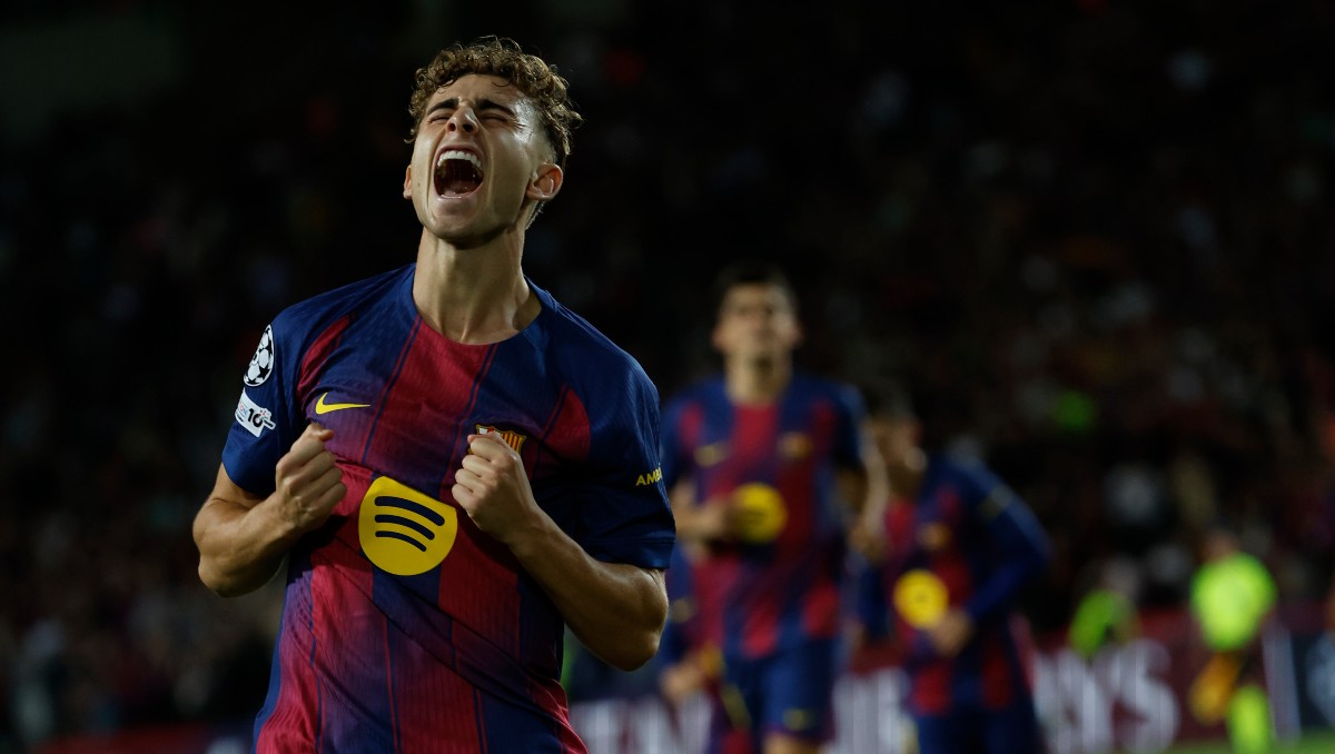 Fermín marca 'hat-trick' y lidera goleada del Barcelona sobre el Olympiacos (AP)
