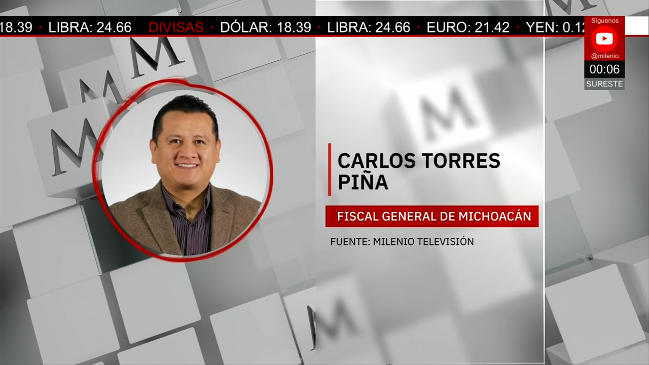 Fiscal de Michoacán informa sobre posibles amenazas al líder limonero en Apatzingán