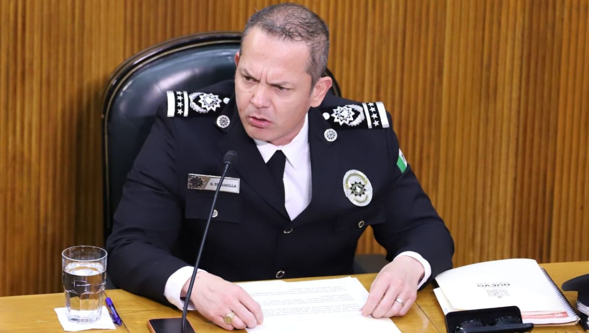 Gerardo Escamilla, secretario de Seguridad de Nuevo León | Luis Guerra