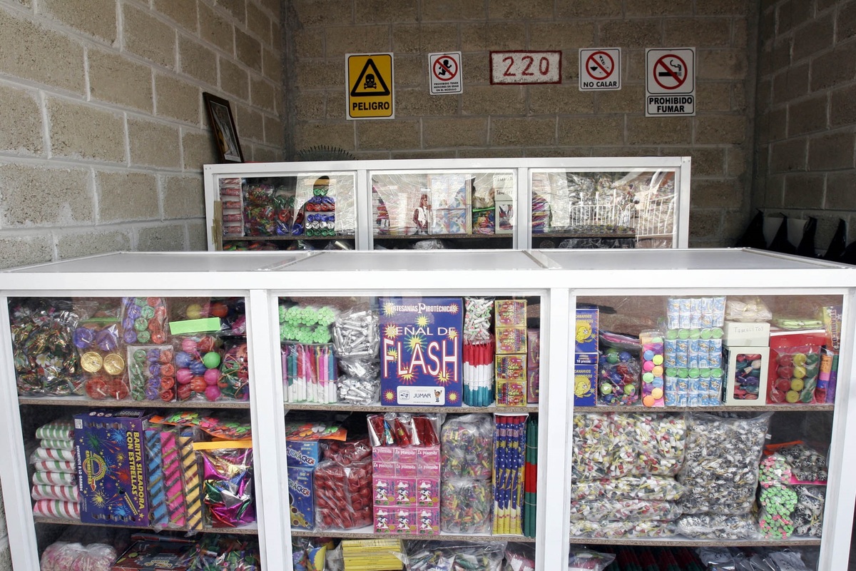 El Imepi es la dependencia encargada de supervisar la gestión de los negocios de pirotecnia (Iván Carmona).