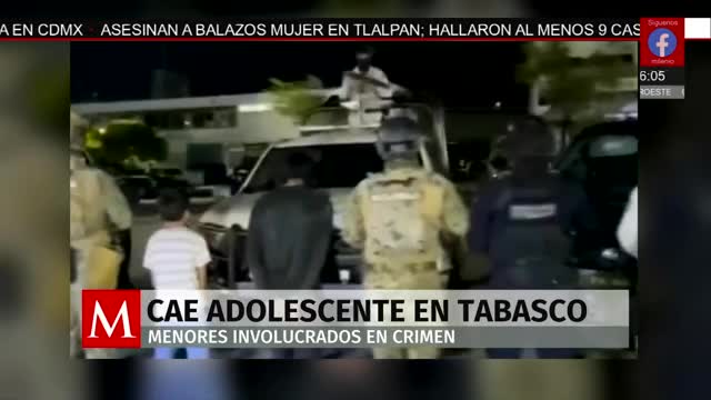Incrementan los casos de 'Niños Sicarios' en Tabasco | Rodrigo Rico, 20 de octubre de 2025