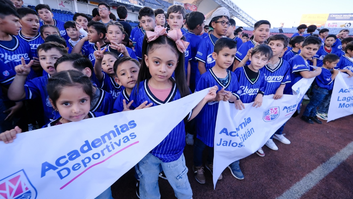 Con la iniciativa, se busca alejar a las infancias de los vicios (Foto: Cortesía Charros de Jalisco)
