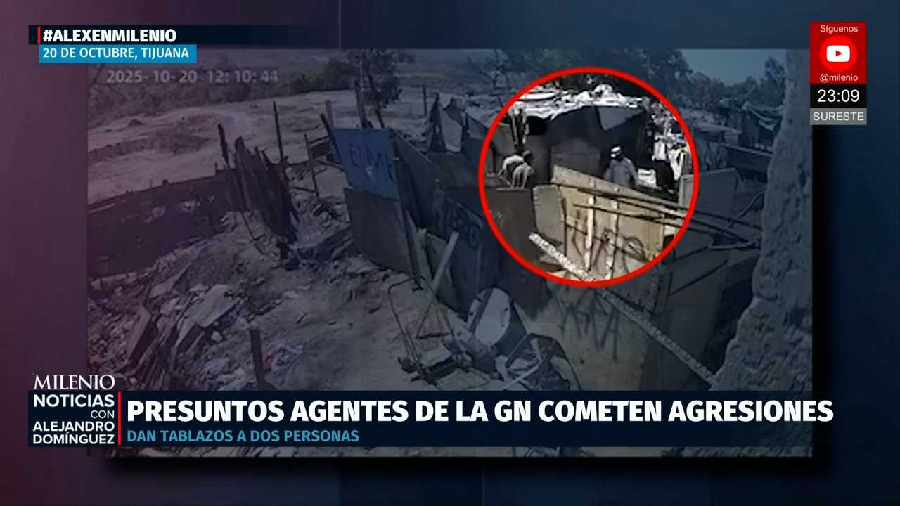 Investigan a elementos de la Guardia Nacional por golpear con tablazos a dos personas en Tijuana