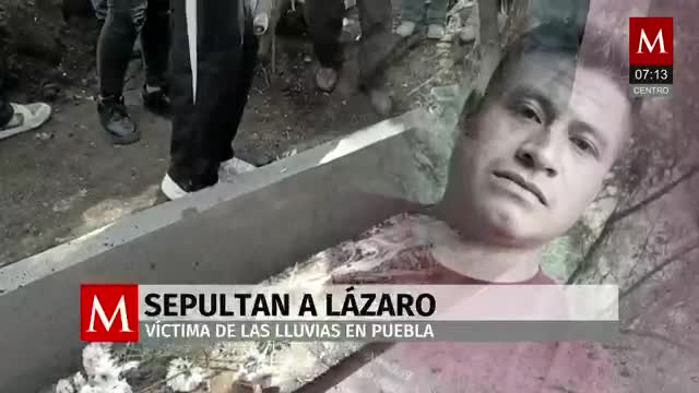 Luto en Puebla: despiden a Lázaro Gayosso, víctima del deslave en la Sierra Norte