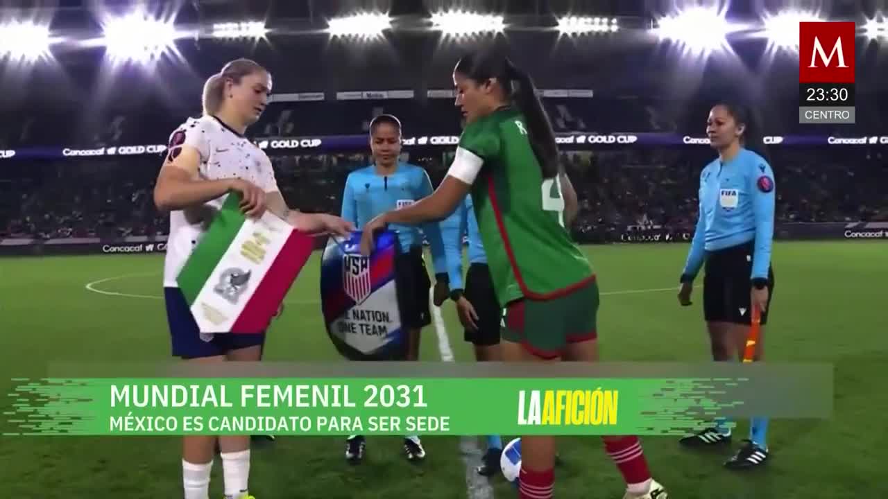 México busca ser sede del Mundial Femenil 2031 | Milenio Noticias La Afición, 20 de octubre de 2025