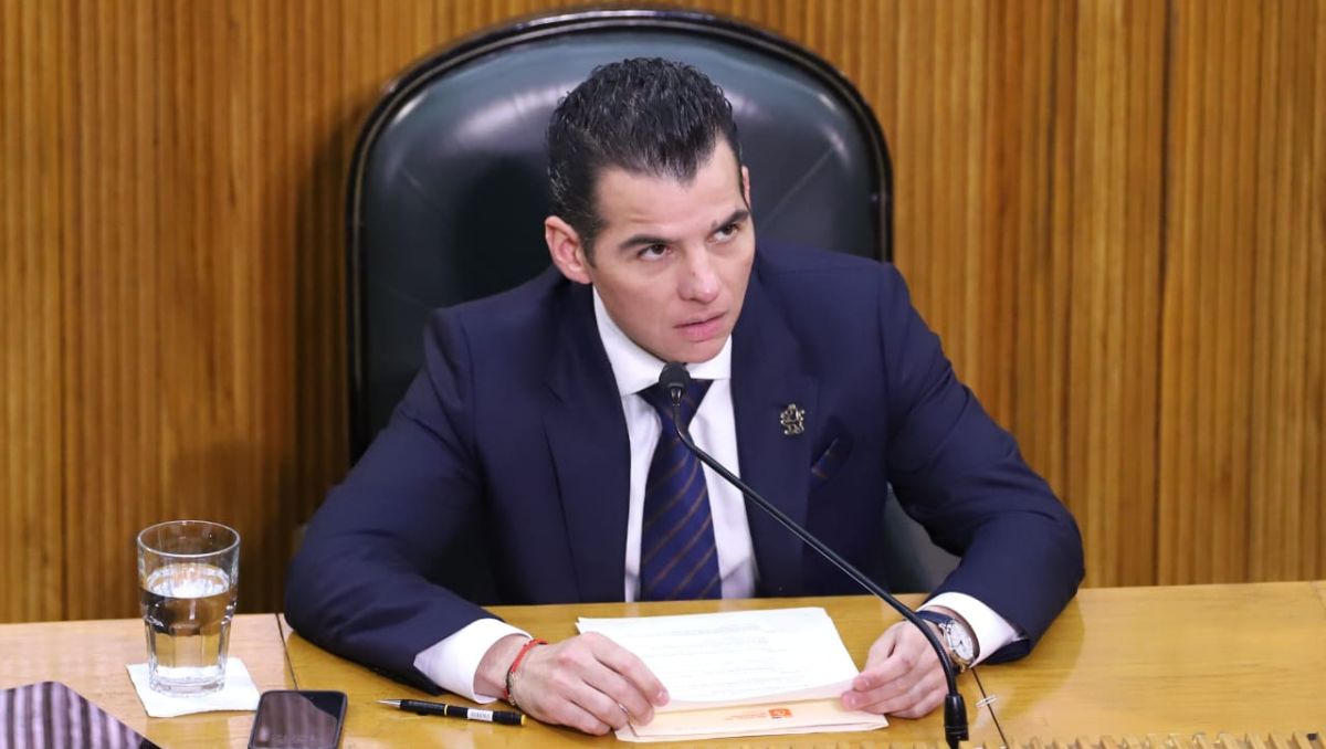 Miguel Ángel Flores, secretario general de Gobierno de Nuevo León. Luis Guerra