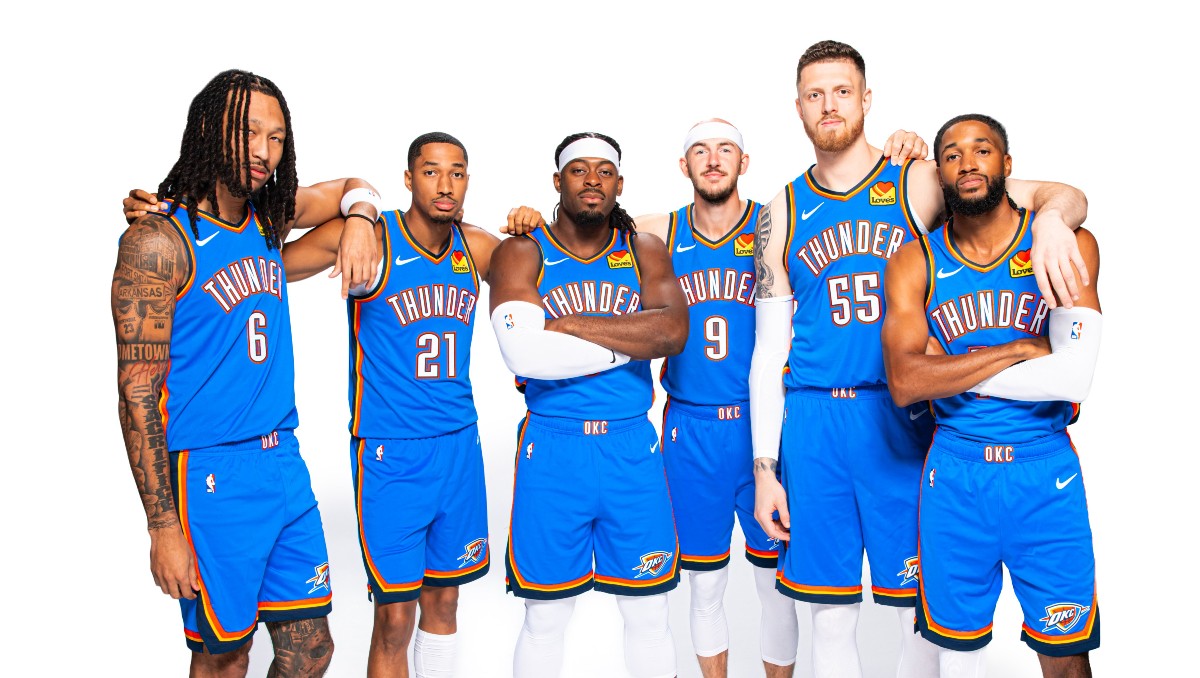 Oklahoma City Thunder buscará poner fin a la 'maldición del campeón' en la NBA (X @okcthunder)