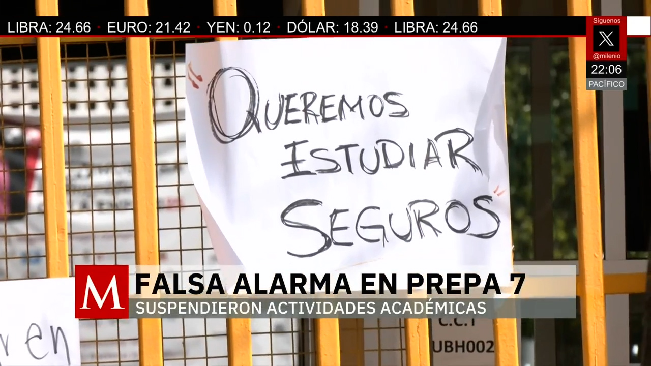 Preparatoria 7 de la UNAM evacuada por posible amenaza de explosivo por tercera vez