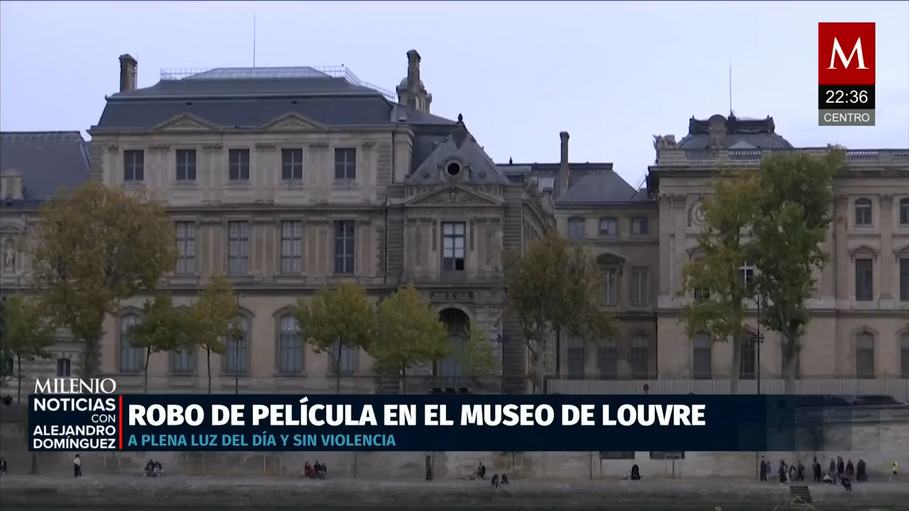 Robo de joyas de la corona en el Museo del Louvre investigado por autoridades