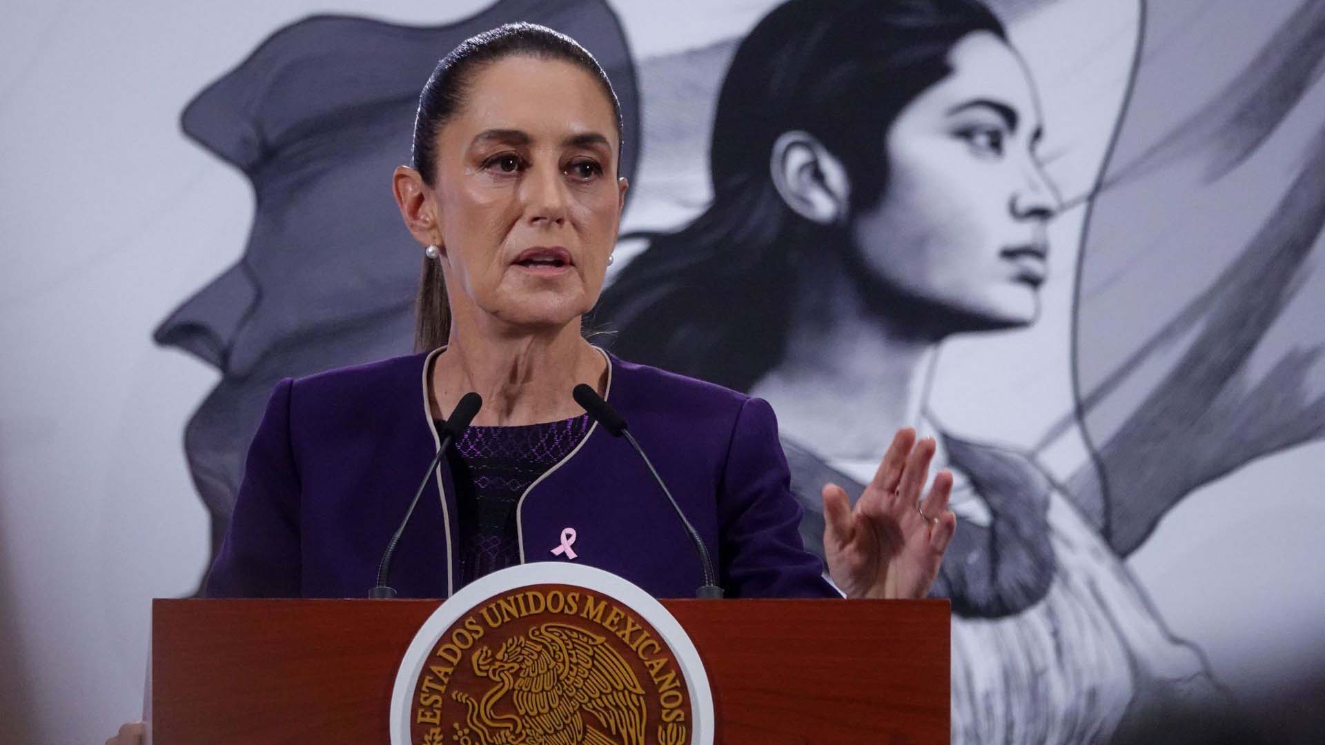 Sheinbaum esquiva pregunta sobre la licencia temporal de Noroña en el Senado