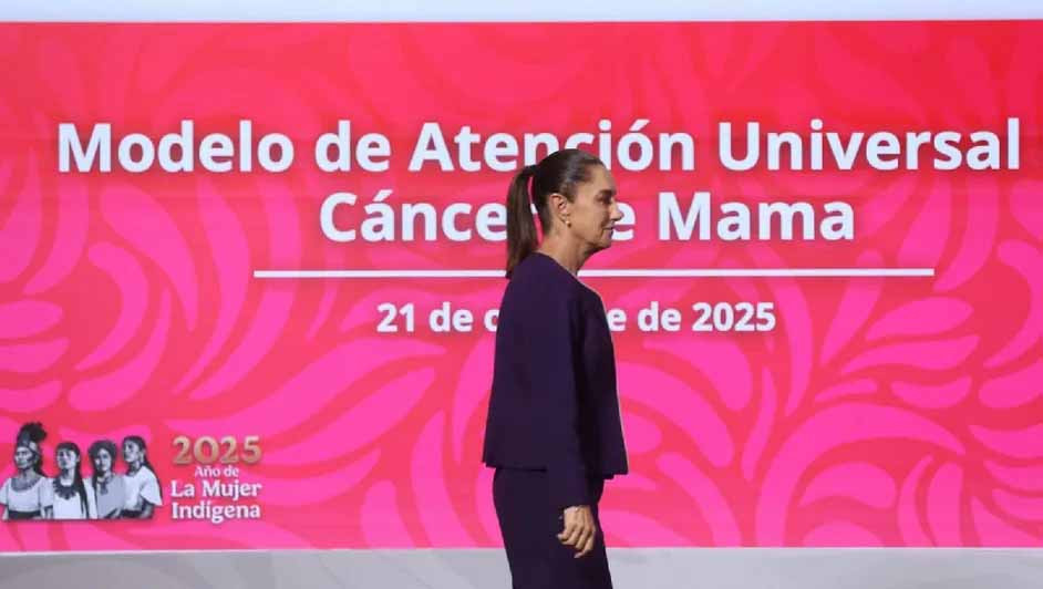 Sheinbaum presenta modelo para atender cáncer de mama “sin importar derechohabiencia”