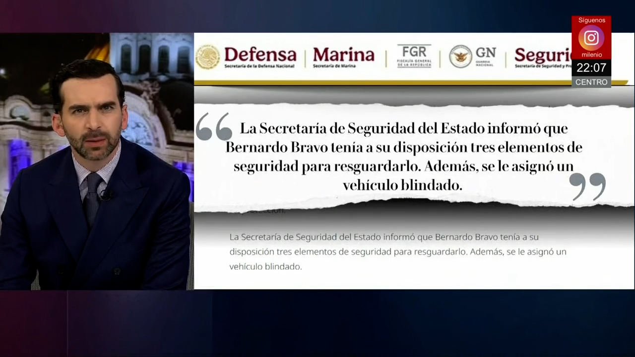 SSPC confirma que Bernardo Bravo tenía escoltas durante el ataque en Apatzingán