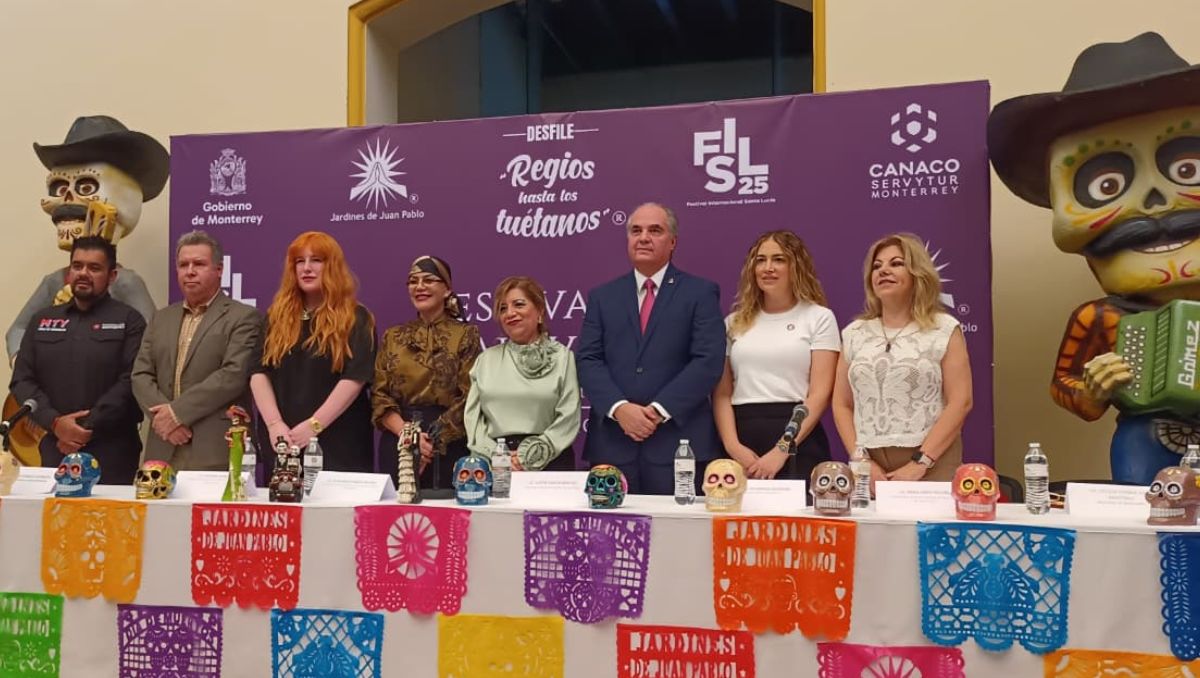 Victoria Künhe invitó a la comunidad a participar en este evento del Día de Muertos. | Lolita Lastra