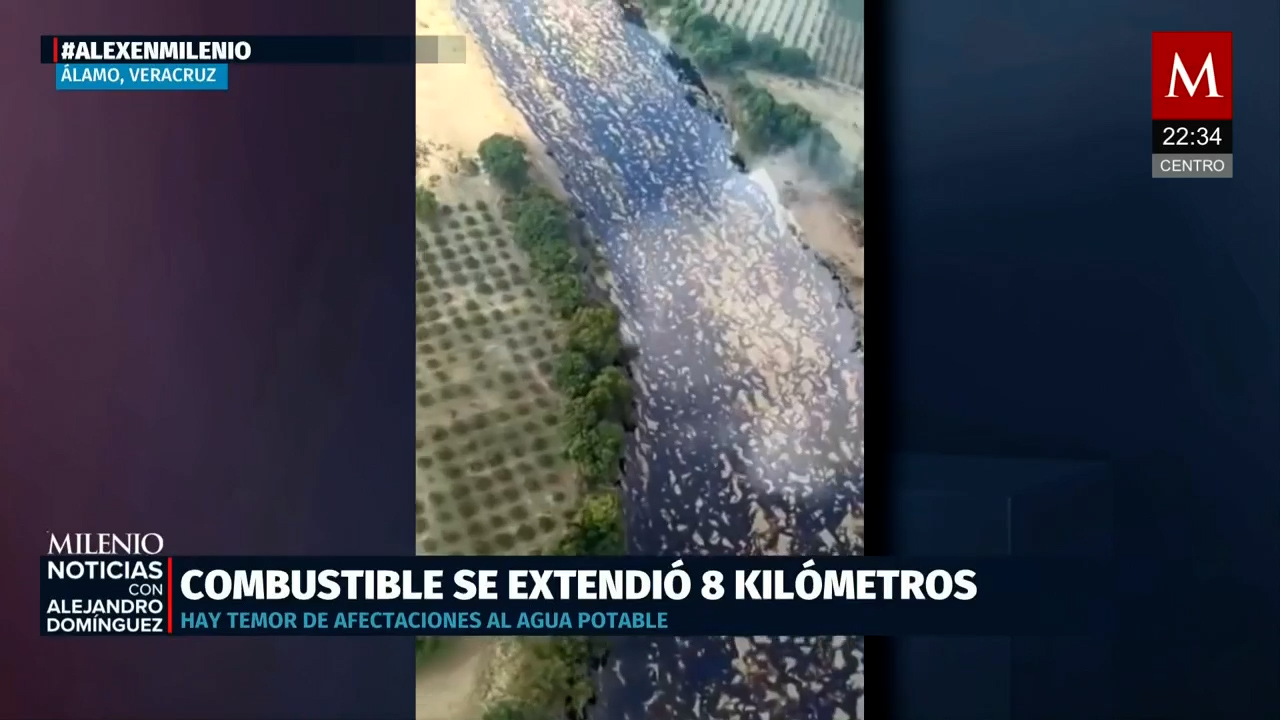 Álamo Veracruz enfrenta lluvias e incidente ambiental por fuga de Pemex