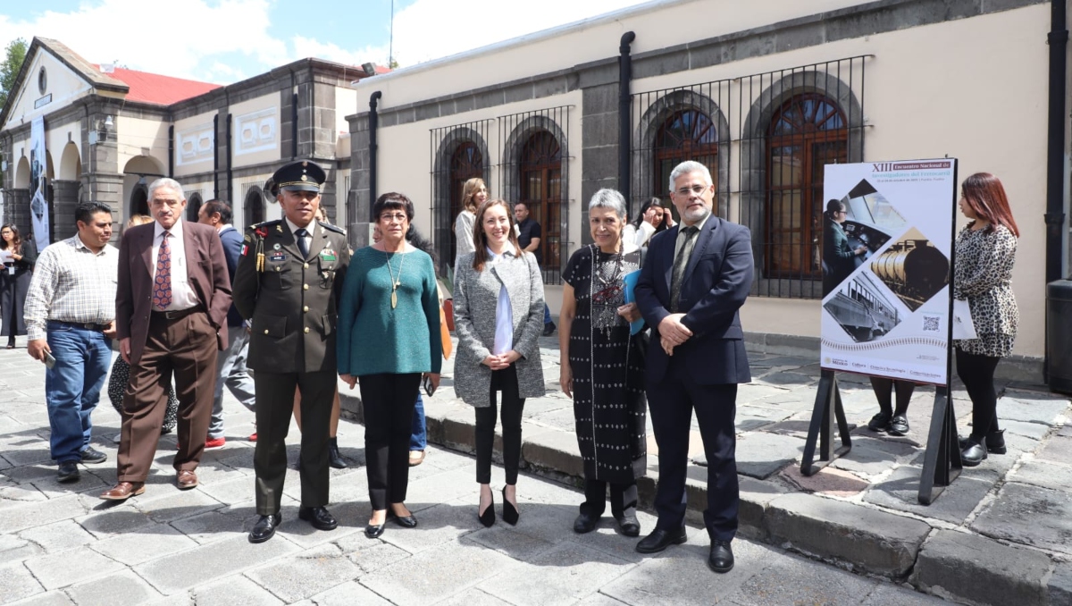 Arranca Encuentro Nacional de Investigadores del Ferrocarril en Puebla | Melanie Torres
