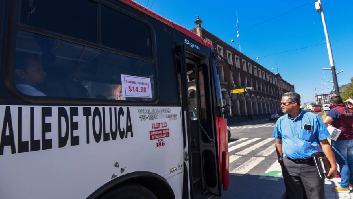 Buscan suspensión de la tarifa del transporte público antes del 24 de noviembre. Foto: (Tania Contreras)