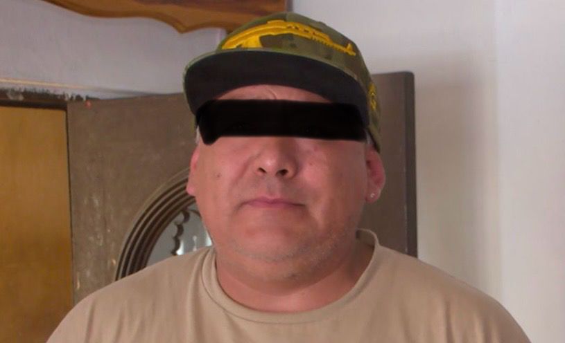 Christian 'N' fue detenido tras ser señalado por una adolescente de 16 años.| Especial