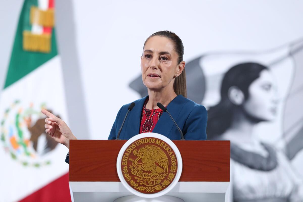 Claudia Sheinbaum recordó que la vigilancia en las aduanas está a cargo de militares y marinos | EFE
