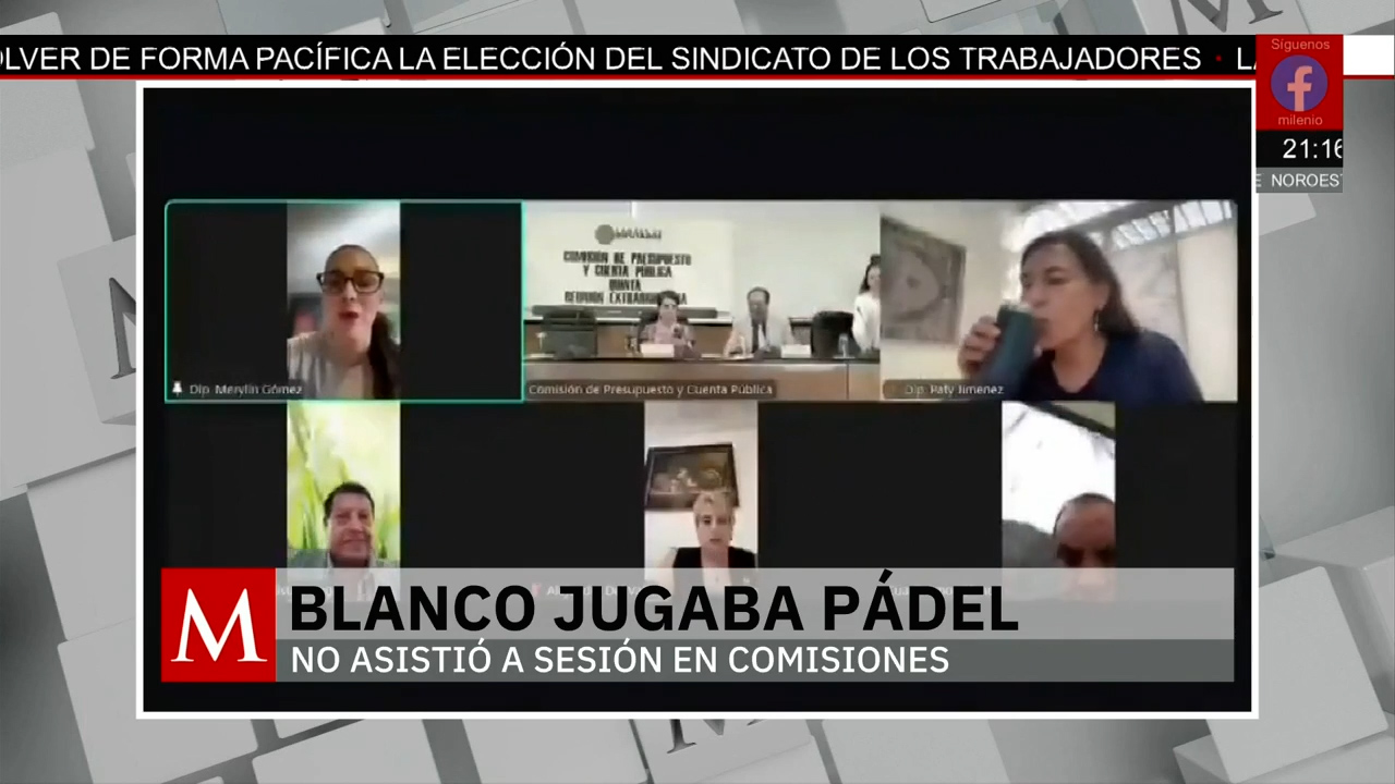 Cuauhtémoc Blanco ignora obligaciones y juega pádel en el Congreso