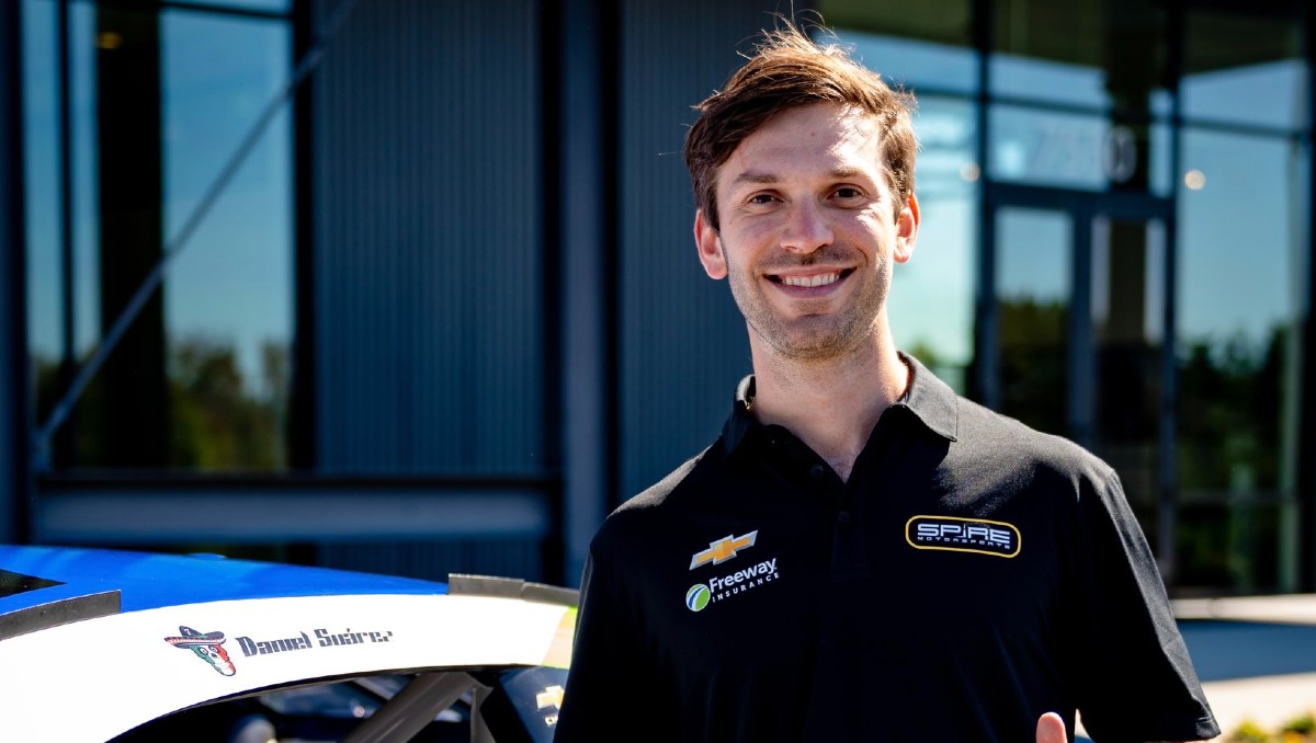 Daniel Suárez firma con Spire Motorsports para la temporada 2026 en Nascar (X: @SpireMotorsport)