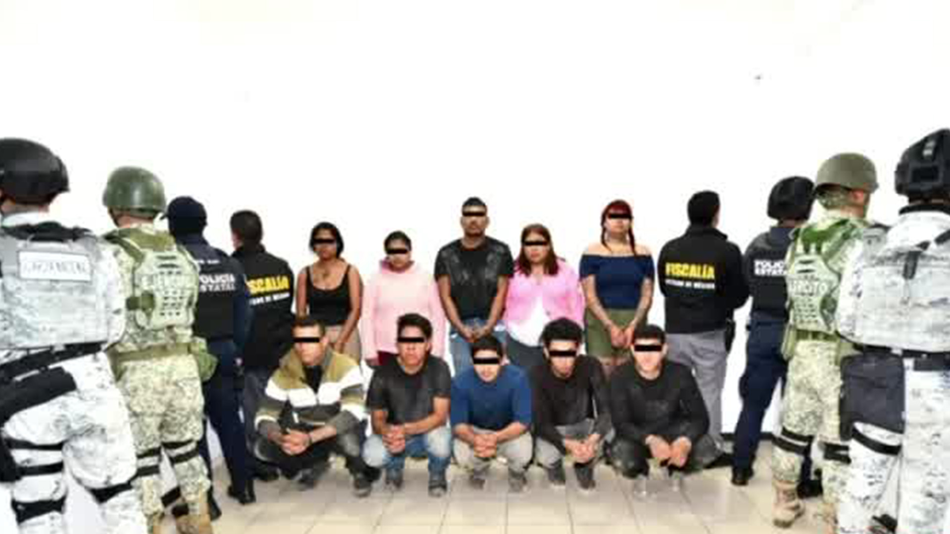 Detienen a 10 miembros de La Familia Michoacana por atacar a policías en el Estado de México
