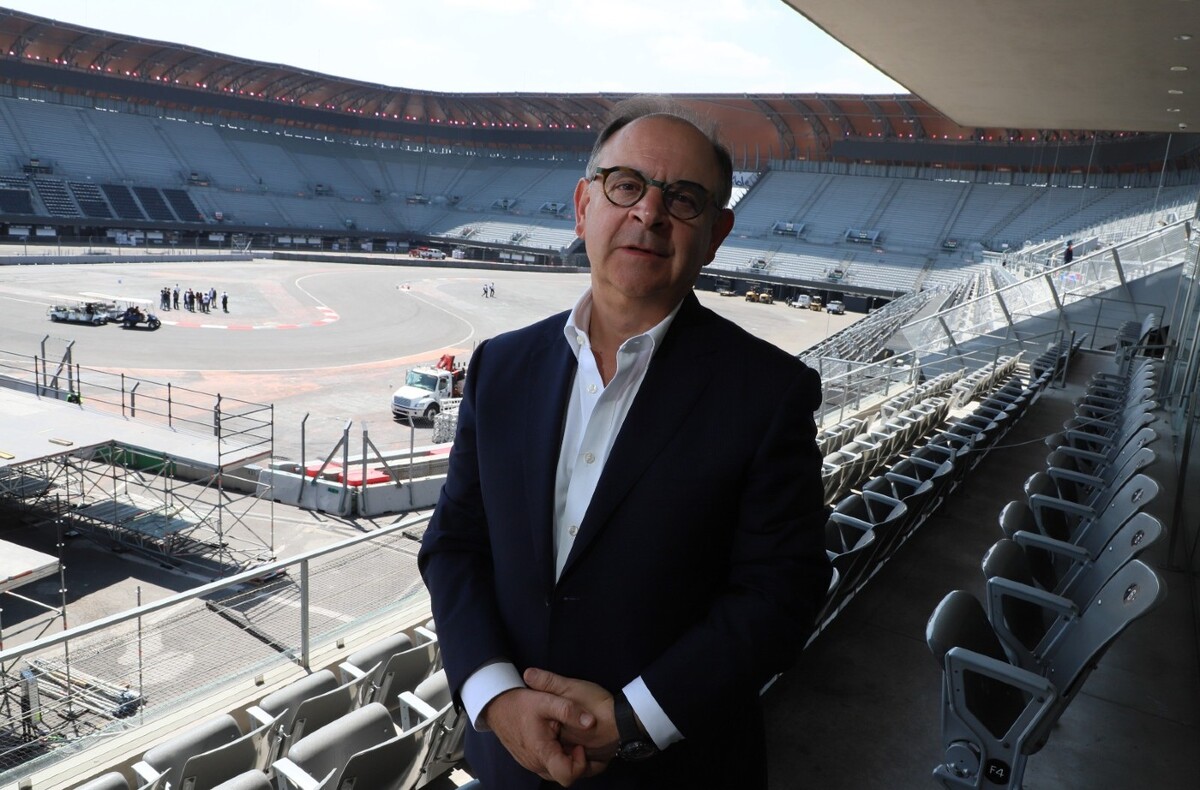 Federico González Compeán, director del Gran Premio de México, celebra 10 años de éxito (Javier Ríos)