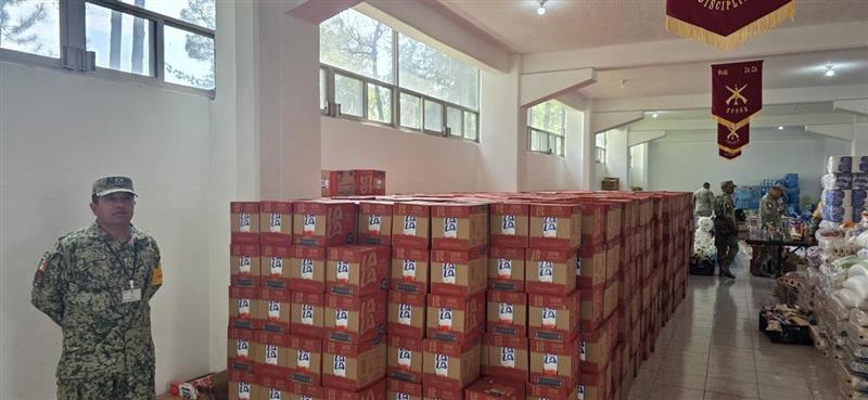 Fundación Lala entrega 20 mil litros de leche a familias afectadas por inundaciones en coordinación con Sedena | Especial