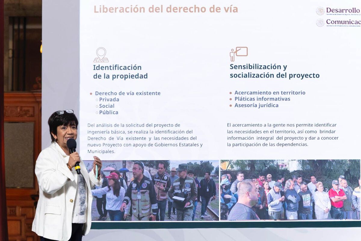 El gobierno federal ha pagado 5 mil millones de pesos para la liberación del derecho de vía. (Cortesía)