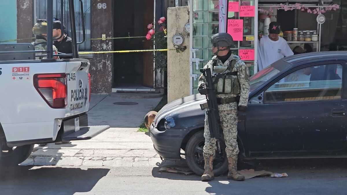 El hallazgo ocurrió en la colonia Centro de Tlajomulco. (Juan Carlos Munguía)
