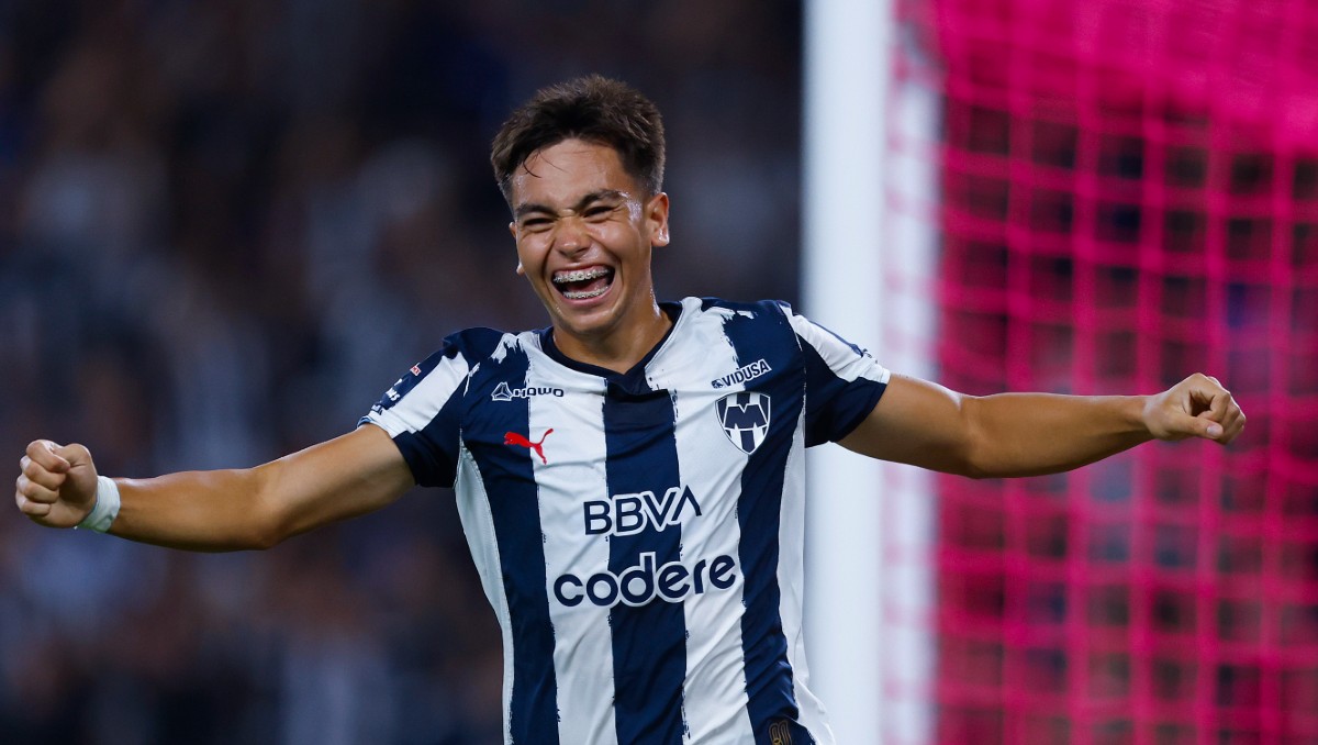 Joaquin Moxica celebra su debut goleador con Rayados en la Liga MX (Imago7)