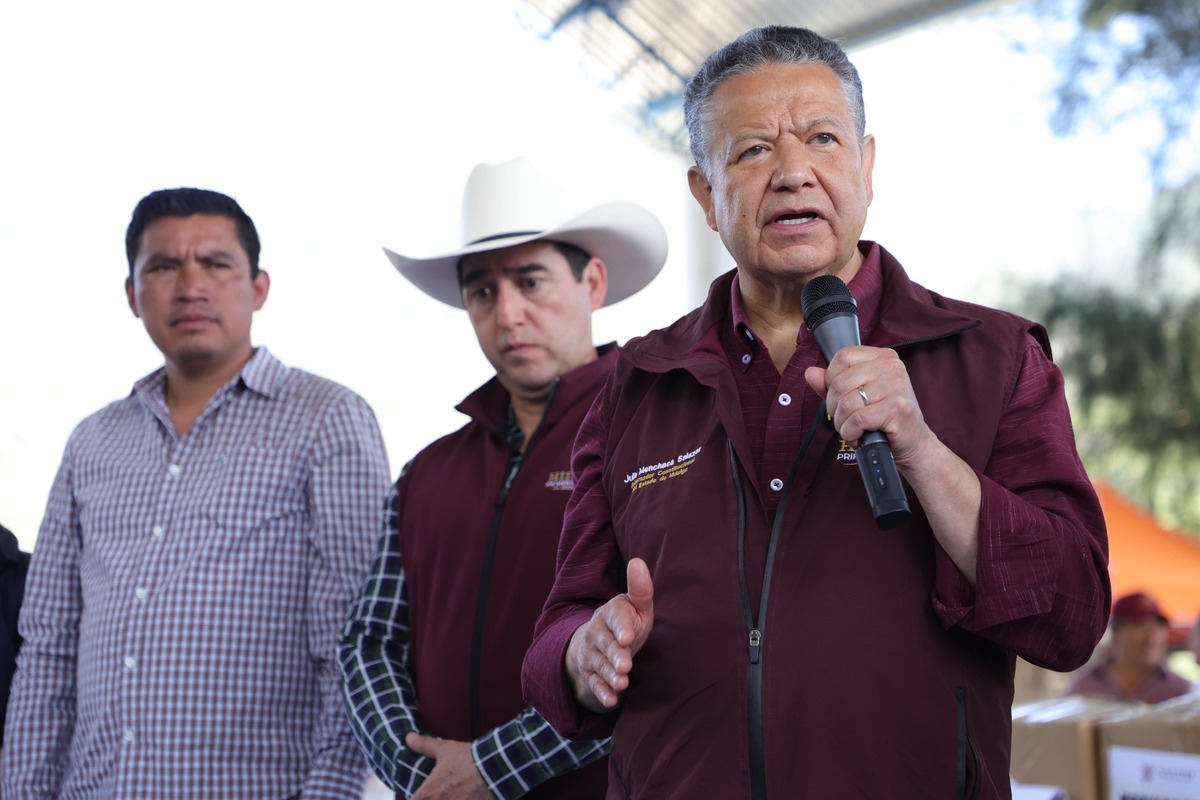 Julio Menchaca Salazar, gobernador de Hidalgo. (Cortesía)