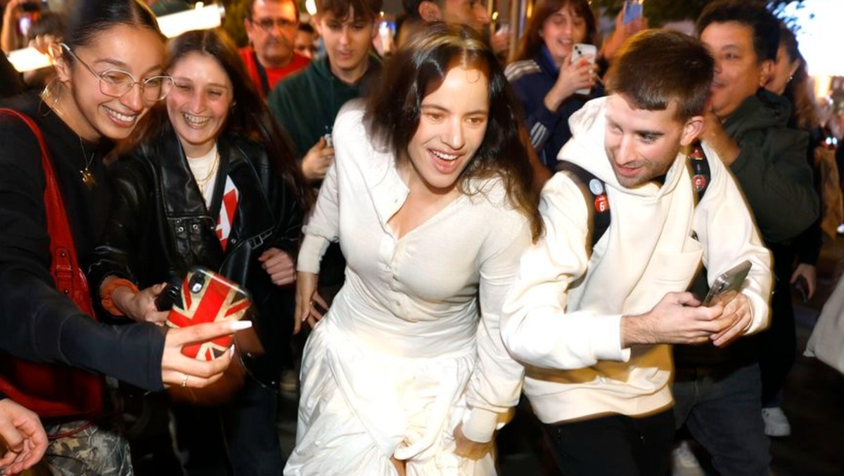 La cantante durante su evento en Madrid el lunes pasado | Especial