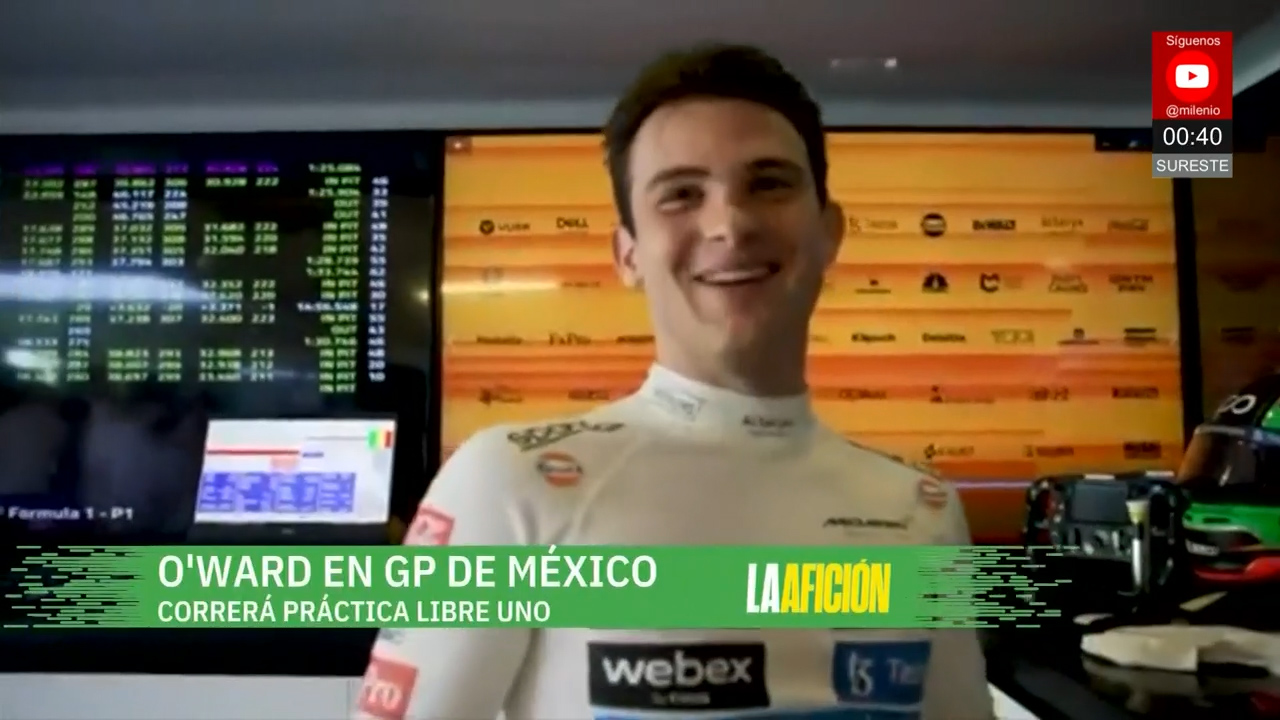 McLaren confirma que Patricio O'ward correrá practica libre