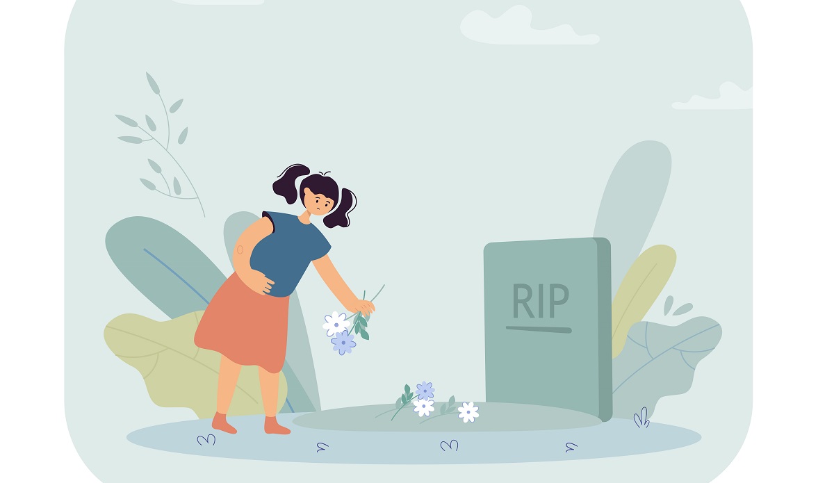 La muerte se debe explicar a los niños de manera simple y sencilla. (freepik.es)