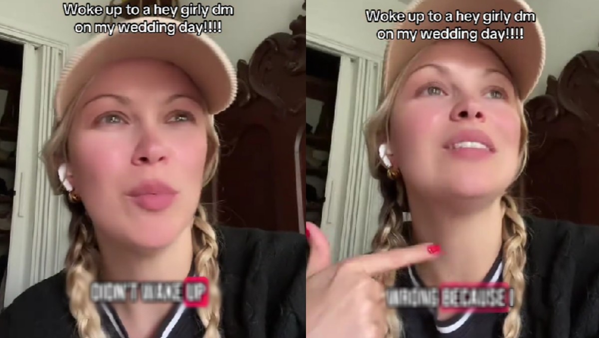 Mujer se entera que su novio le fue infiel y lo expone en su boda. | FOTO: TikTok @wantspicycubess