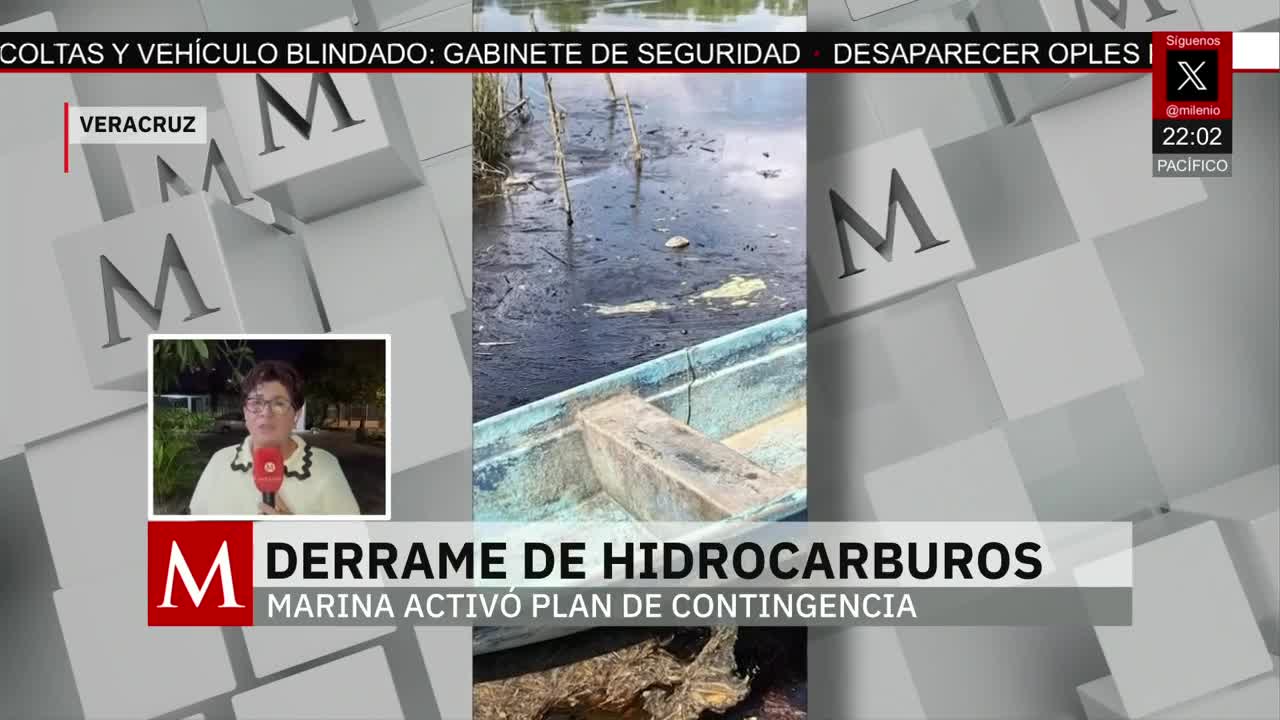 Veracruz sufre derrame de petrolero; Pemex contiene la fuga | Paola Barquet, 21 de octubre de 2025