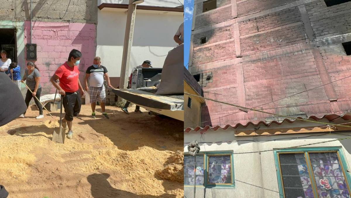 Las viviendas no tienen daños estructurales pero se realizará un nuevo peritaje. Foto: Juan Camacho