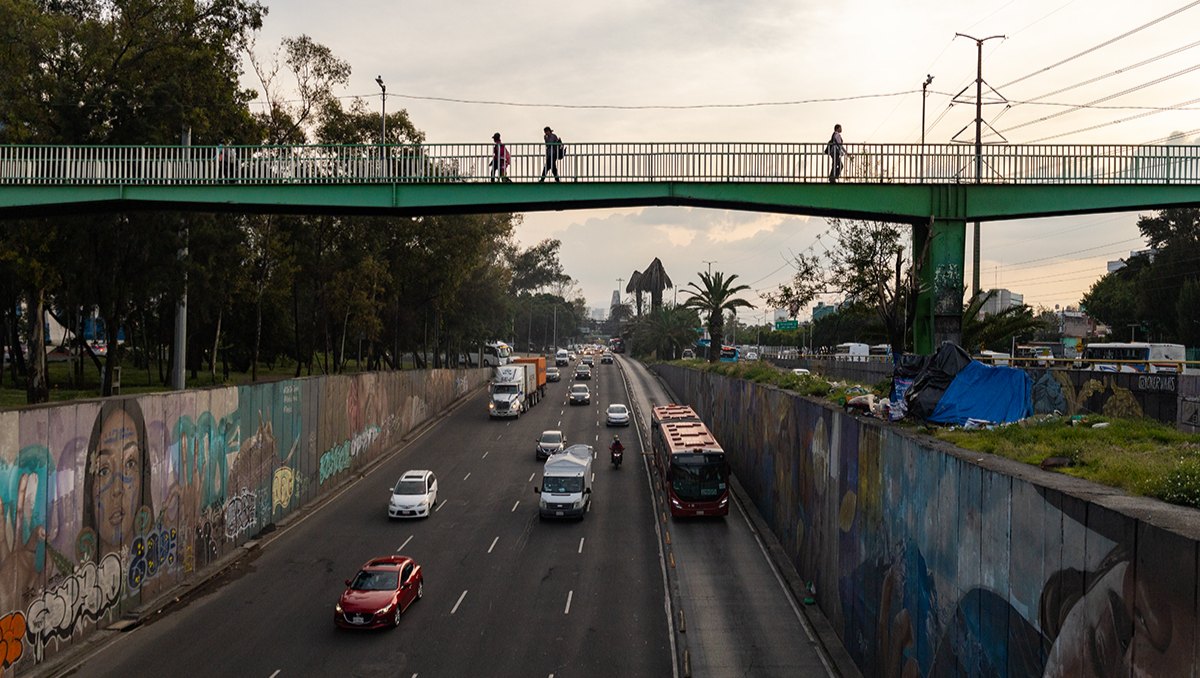 La zona en donde Insurgentes Norte se conecta con el Eje Central ha acumulado diversos atropellamientos en años recientes | Baruc Mayen