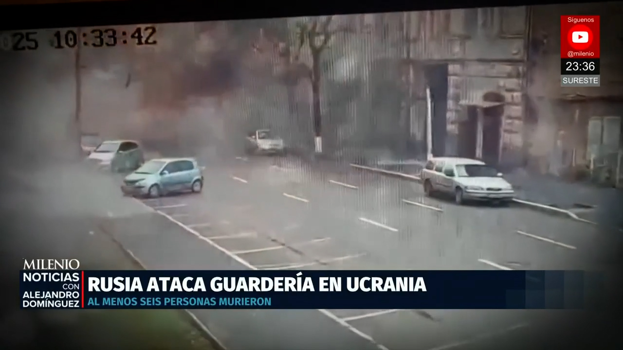 Ataque ruso a guardería en Ucrania deja seis muertos
