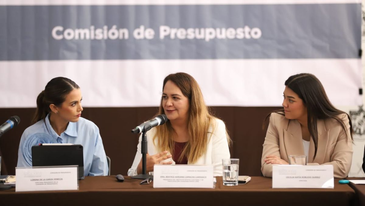 Beatriz Camacho, presidenta del Instituto Estatal Electoral, en la Mesa de Trabajo de Paquete Fiscal 2026. Luis Guerra