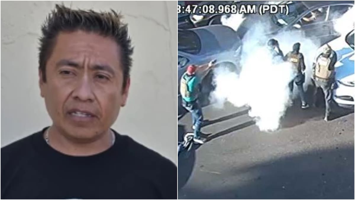Carlitos Ricardo Parias intentó evitar un arresto por parte de agentes del ICE | Especial